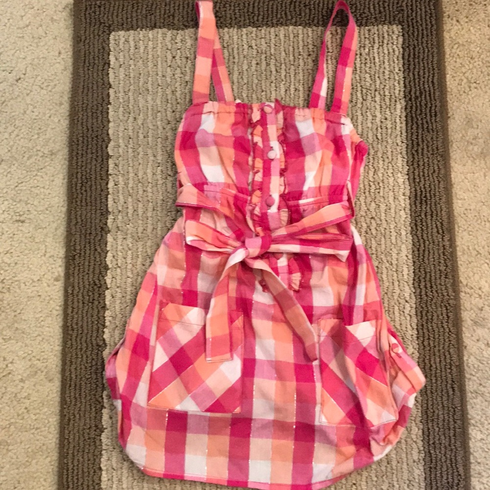 Girls Justice Pink & Tangerine Top